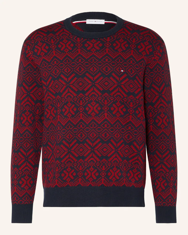 Tommy Hilfiger Pullover rot Dunkelrot