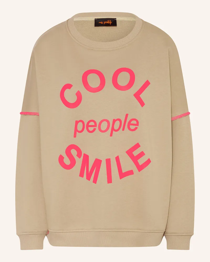 Miss Goodlife Sweatshirt Beige