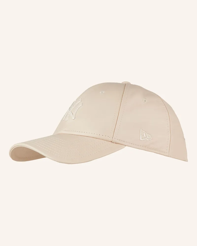 New Era Leder-Cap 9FORTY Nude