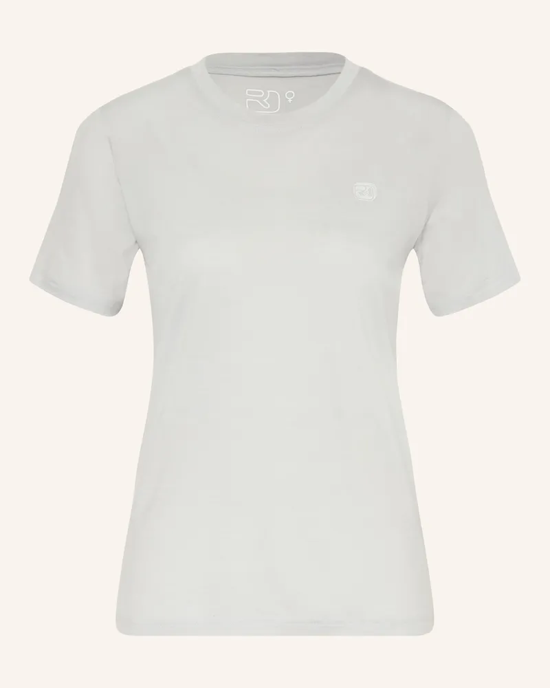 Ortovox T-Shirt 150 Cool Logo Staple grau Hellblau