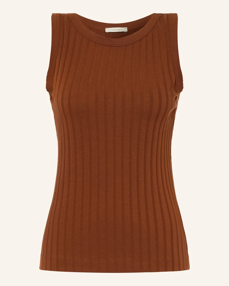 lilienfels Top braun Braun