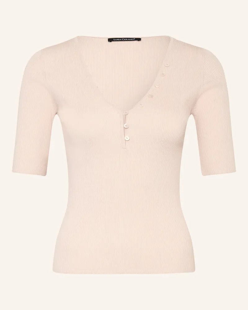 Luisa Cerano Strickshirt rosa Roségold
