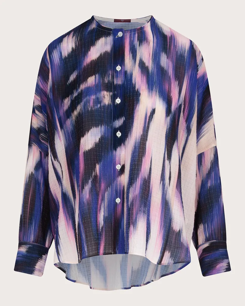 HIGH Bluse AGREE Oversized-Blusenshirt Rosa