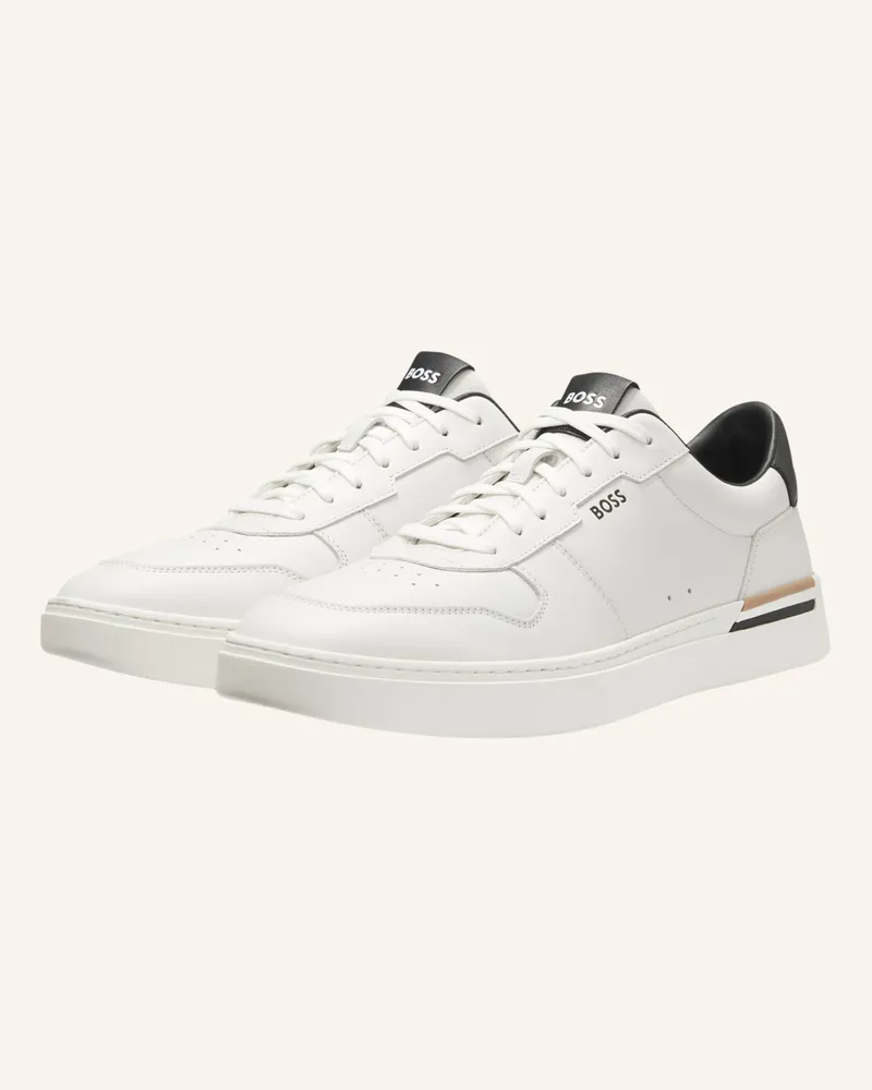 HUGO BOSS Sneaker Clint_Tenn_Ltvpn weiss Weiss