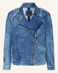 HUGO BOSS Jeansjacke Blau