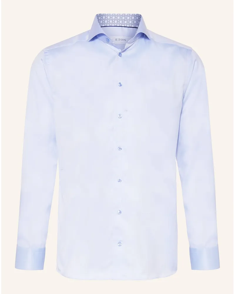 Eton Hemd Slim Fit Blau