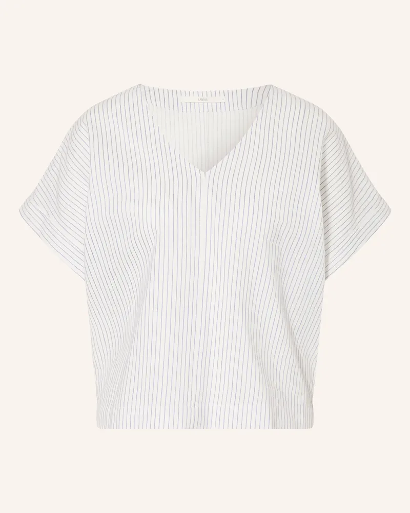 Lanius Blusenshirt blau Weiss