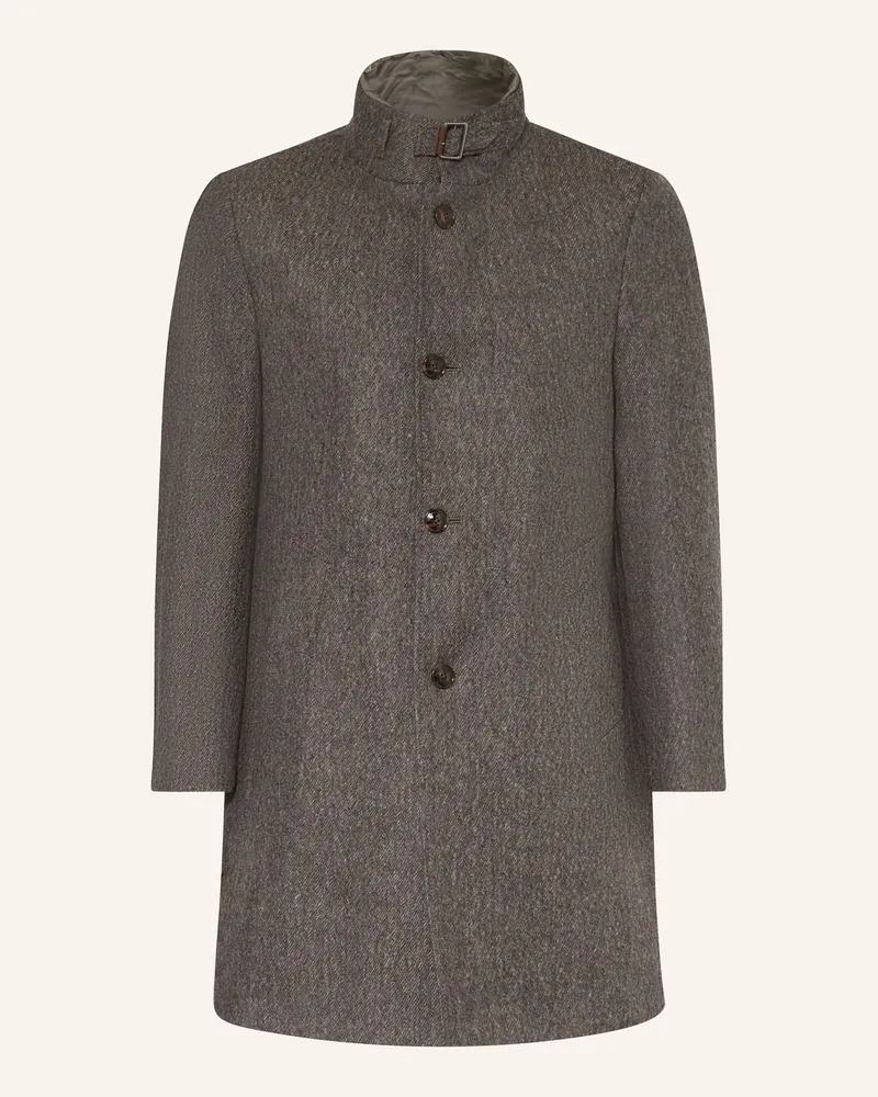 Baldessarini Wollmantel mit herausnehmbarer Blende Dunkelgrau
