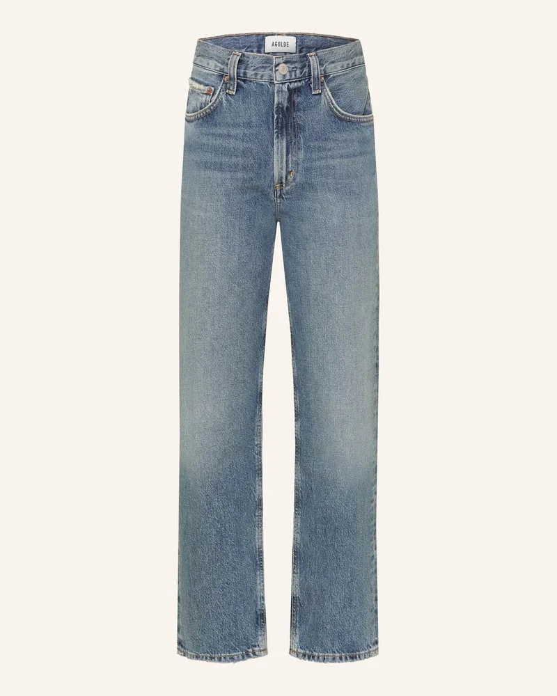 AGOLDE Straight Jeans Valen blau Surround
