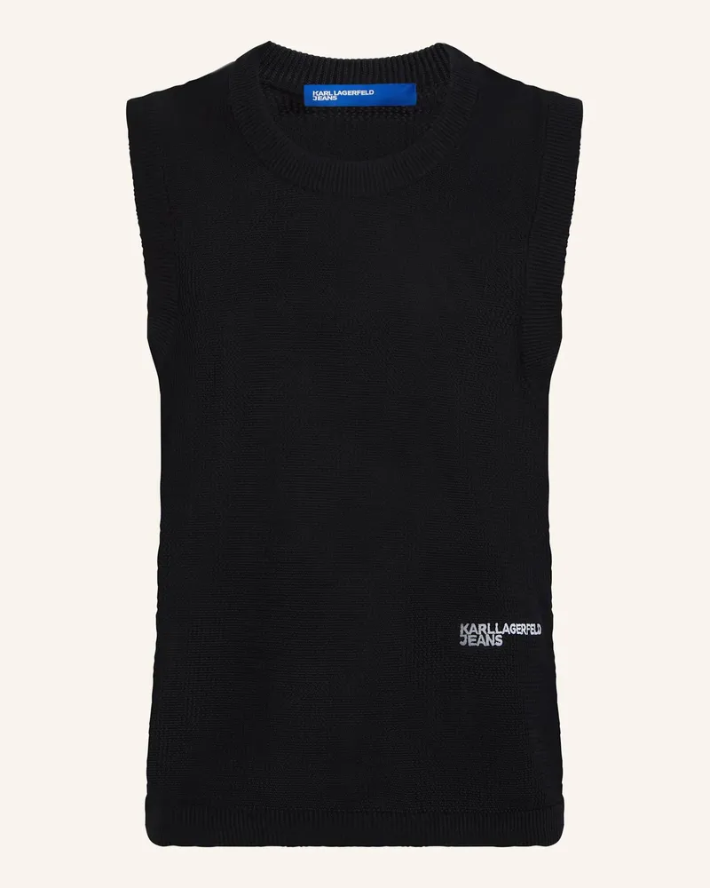 Karl Lagerfeld Sweatshirt schwarz Schwarz