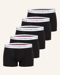 Tommy Hilfiger 5er-Pack Boxershorts Schwarz