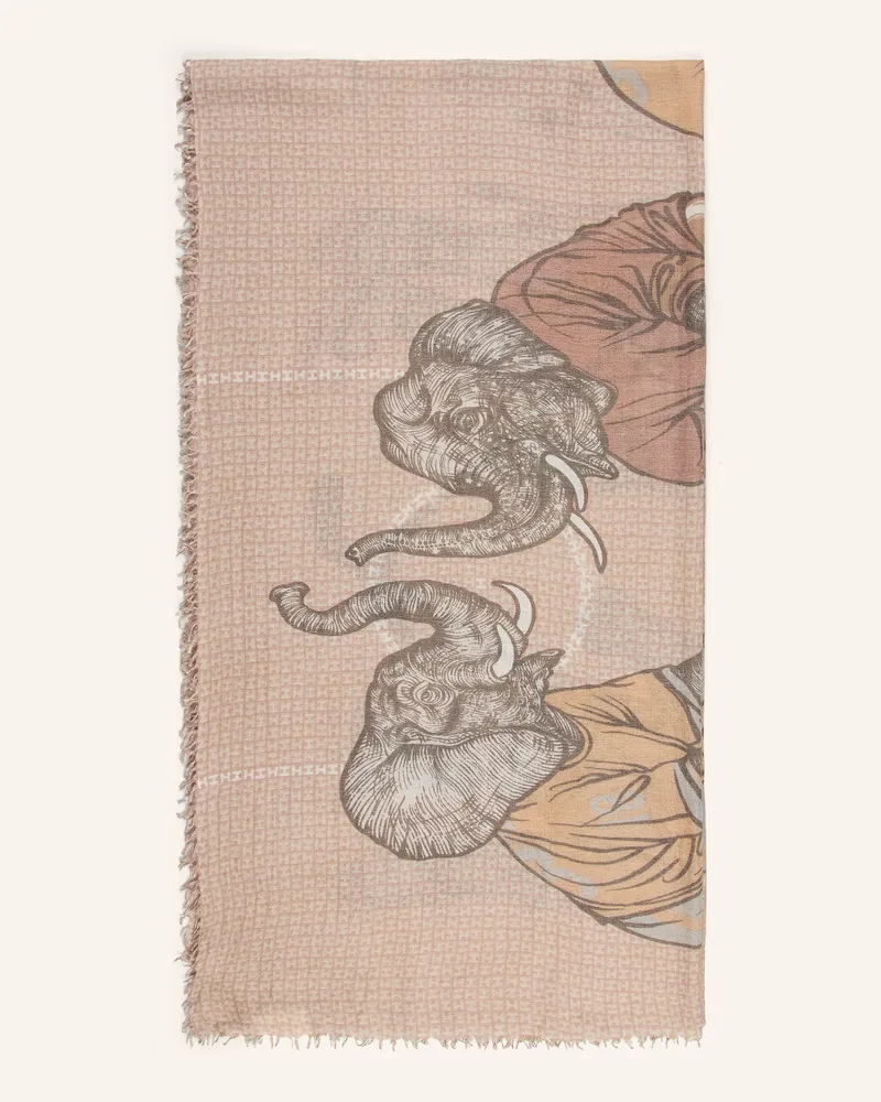 hemisphere Schal Mit Cashmere beige Beige