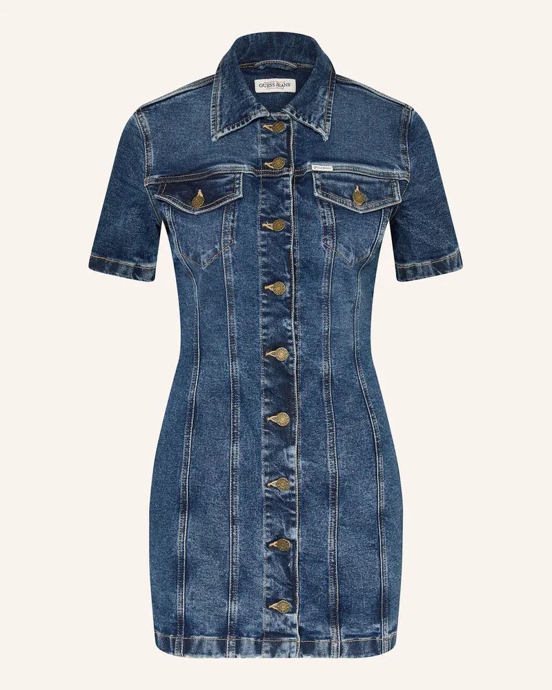 Guess Jeanskleid blau Dunkelblau