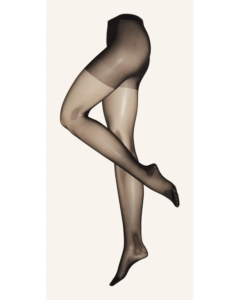 Wolford Feinstrumpfhose MISS W 30 LEG SUPPORT mit Schwarz