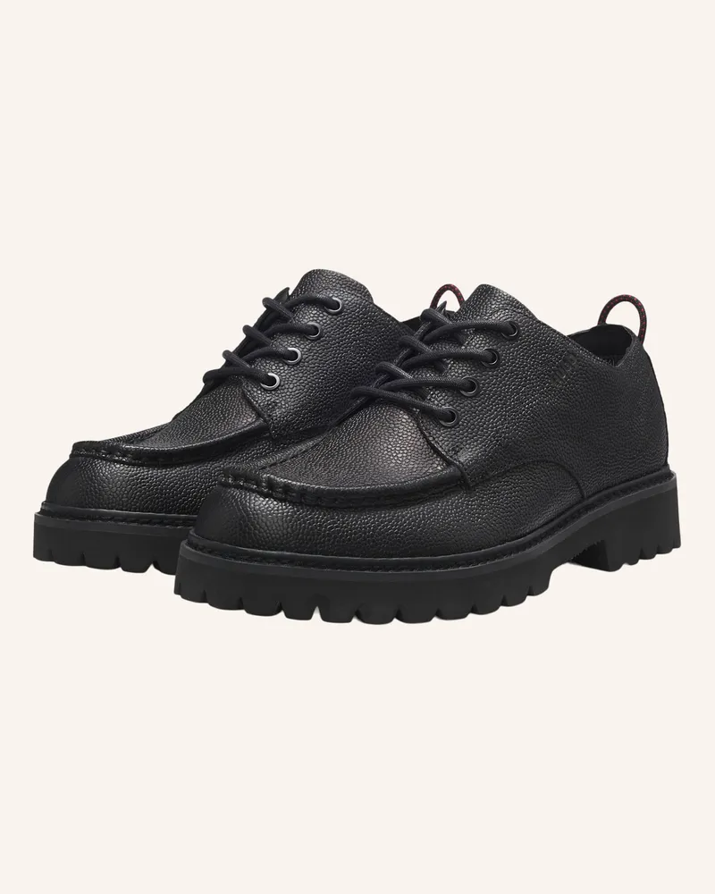 HUGO BOSS Monks Draven_Derb_Sglt schwarz Schwarz