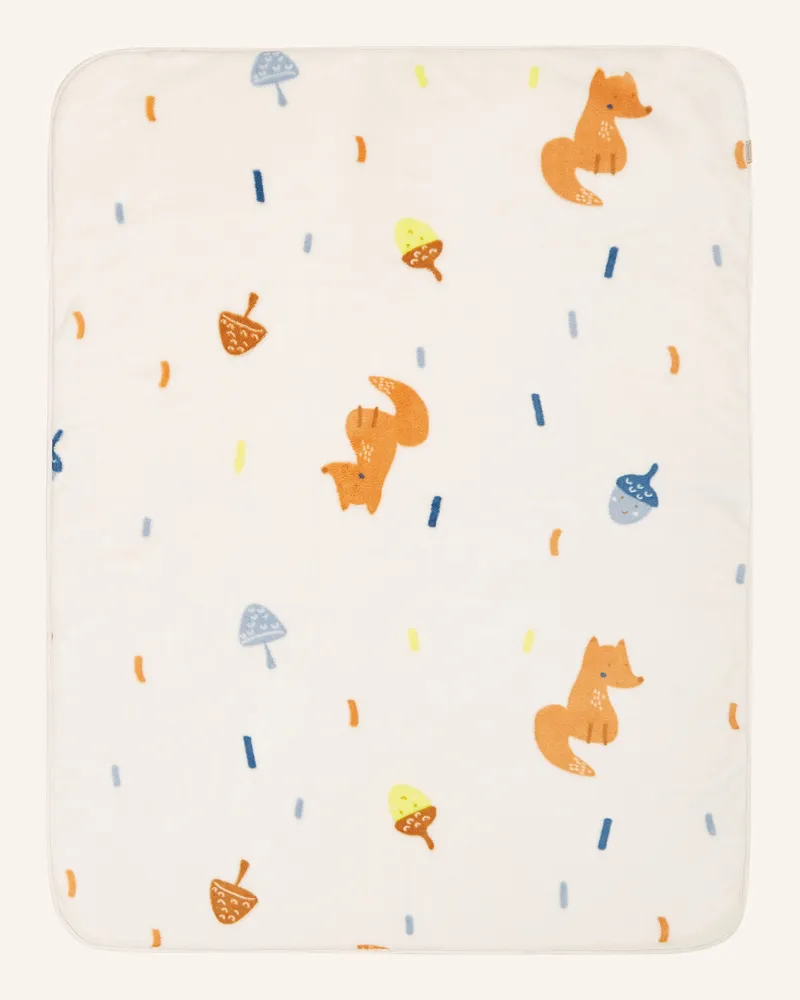 Sterntaler Babydecke Plüsch Filou Hellgrau