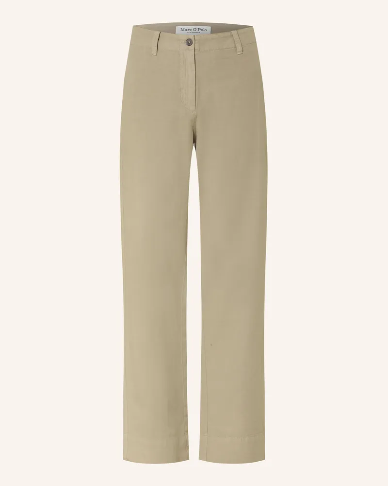 Marc O'Polo Marlenehose LANDE Beige