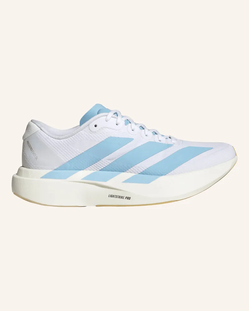 adidas Laufschuhe Adizero Evo Sl Woven weiss Weiss
