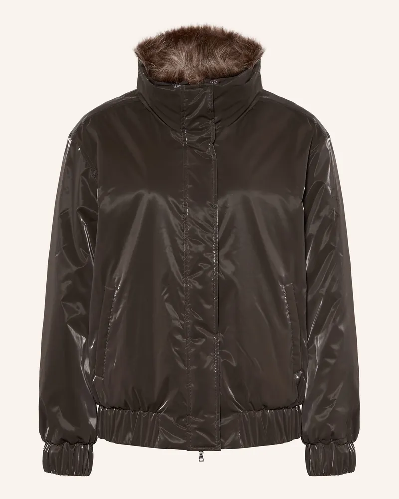 MARC AUREL Blouson Mit Abnehmbarem Kragen braun Braun