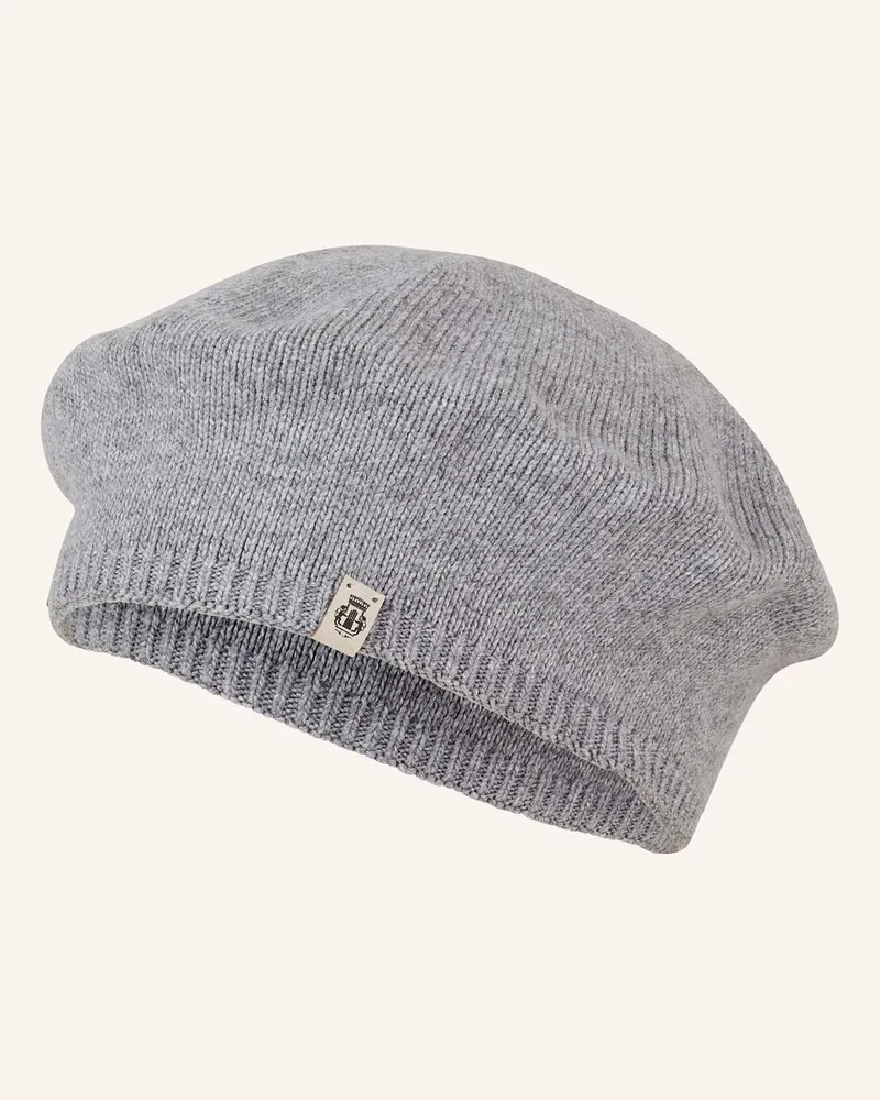 Roeckl Baskenmütze grau Grau