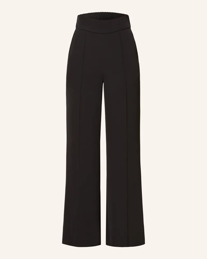 COMMA Marlenehose schwarz Schwarz