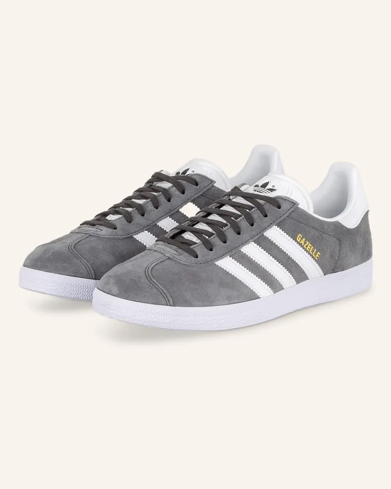 adidas Sneaker GAZELLE - DUNKELGRAU/ WEISS Grau