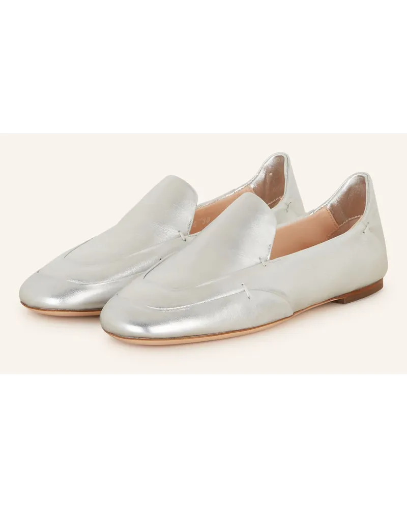 Attilio Giusti Leombruni Slipper DANA - SILBER Silber