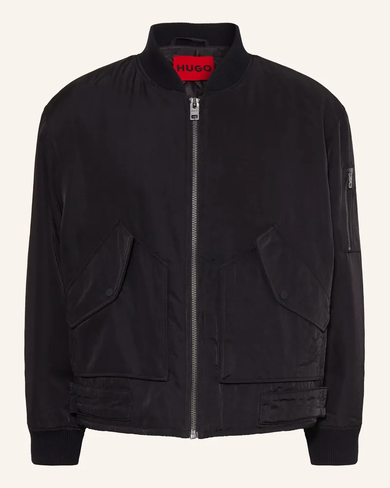 HUGO BOSS Blouson Byser schwarz Schwarz