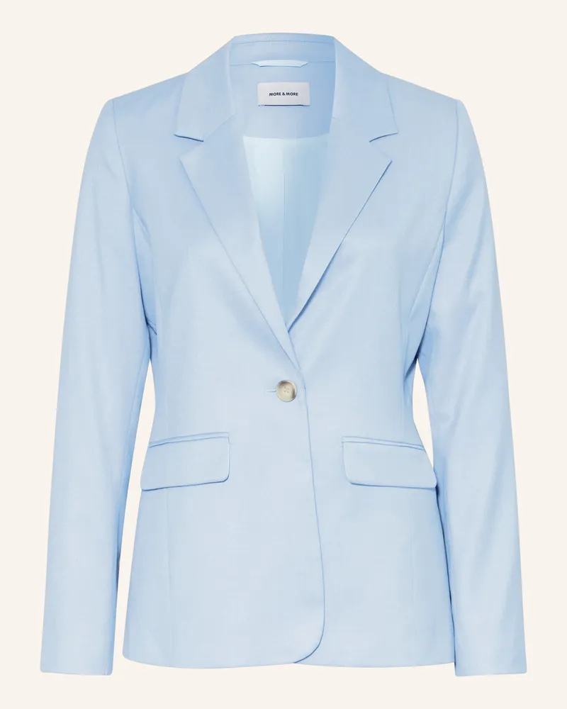 More & More Blazer blau Hellblau