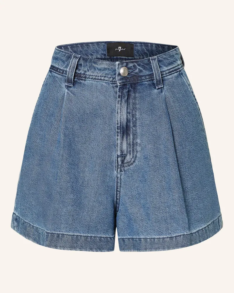 7 for all mankind Jeansshorts PLEATED SHORTS 1bb