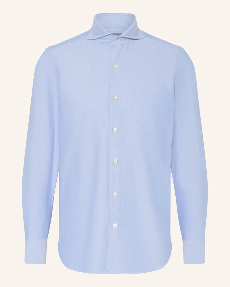 Finamore 1925 Oxfordhemd SERGIO TOKYO Slim Fit Hellblau