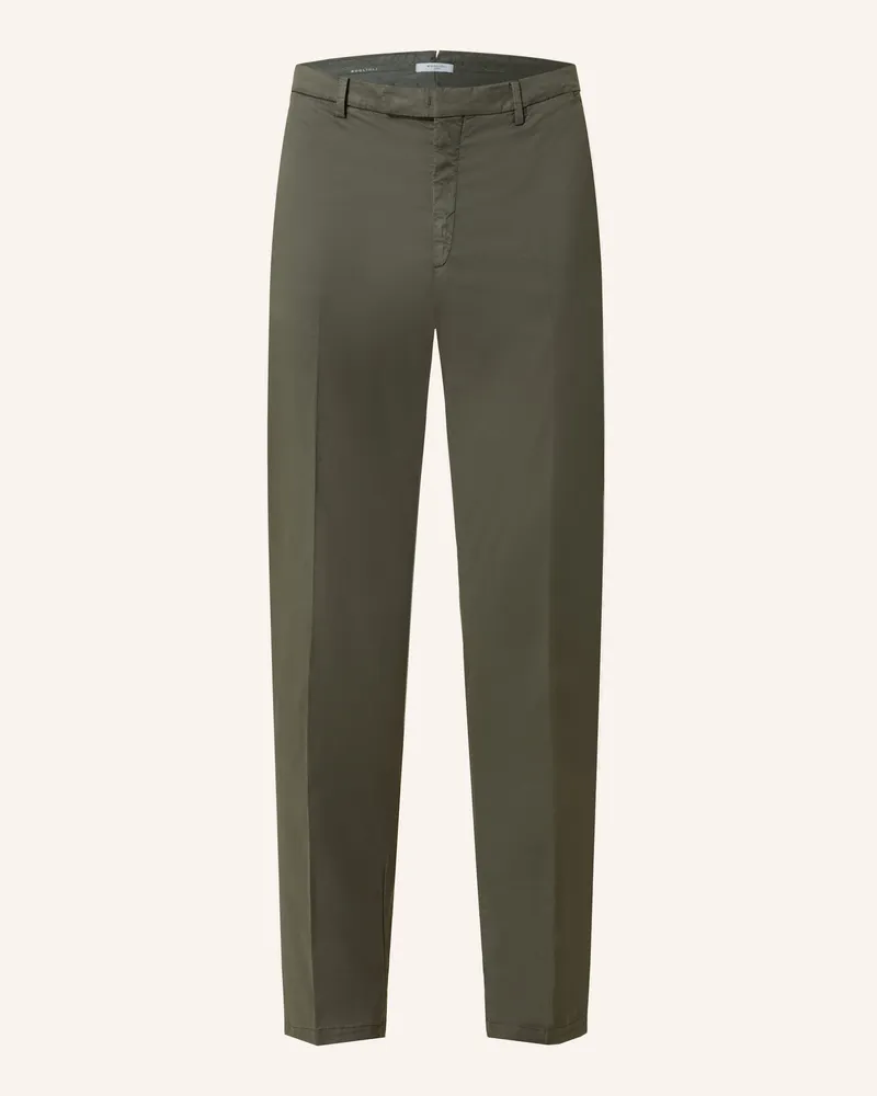 Boglioli Anzughose Slim Fit Khaki