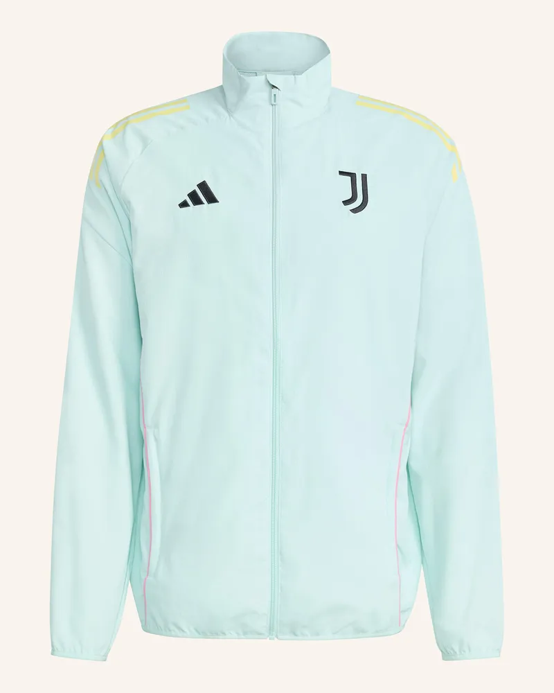 adidas Juventus 25/26 tiro25 Competition Präsentationsjacke blau Grün