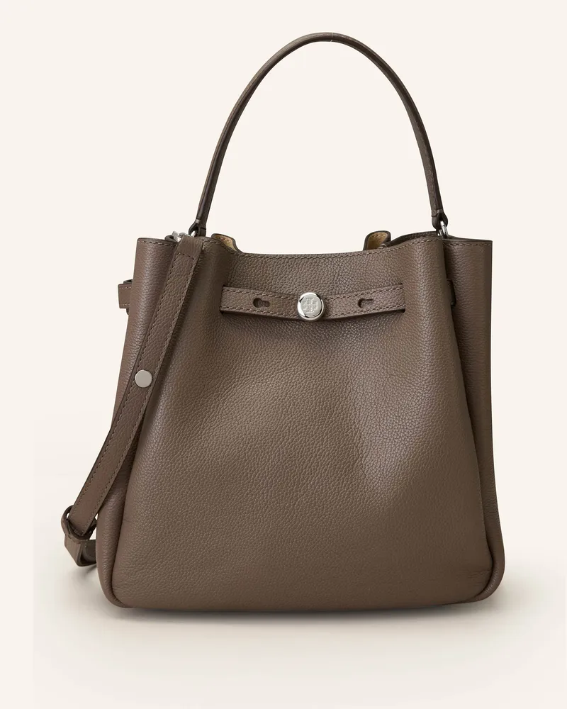 Tory Burch Beuteltasche ROMY Taupe
