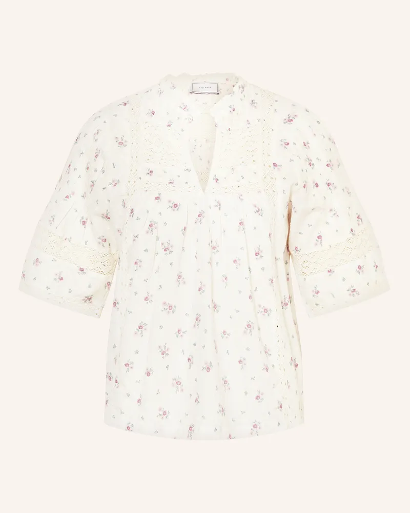 Neo Noir Blusenshirt SIAMA mit Spitze Ecru