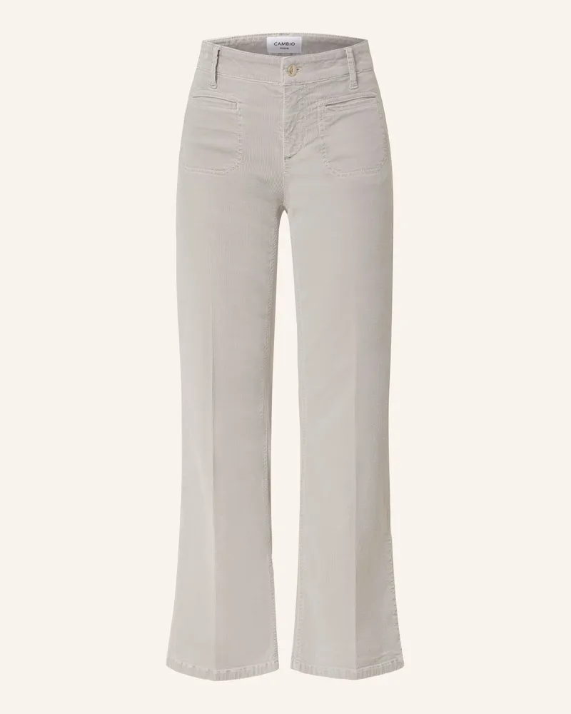 Cambio 7/8-Hose TESS aus Cord Creme