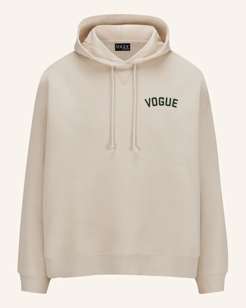 VOGUE Collection Hoodie Ecru