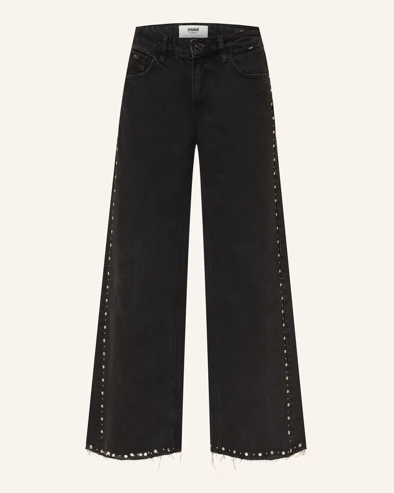 Mavi Jeans Wide Leg Jeans REBECCA mit Nieten 89497