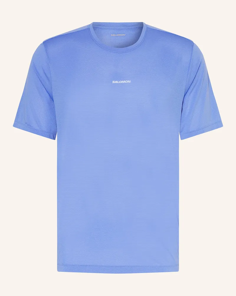 Salomon Laufshirt SHAKEOUT CORE Blau