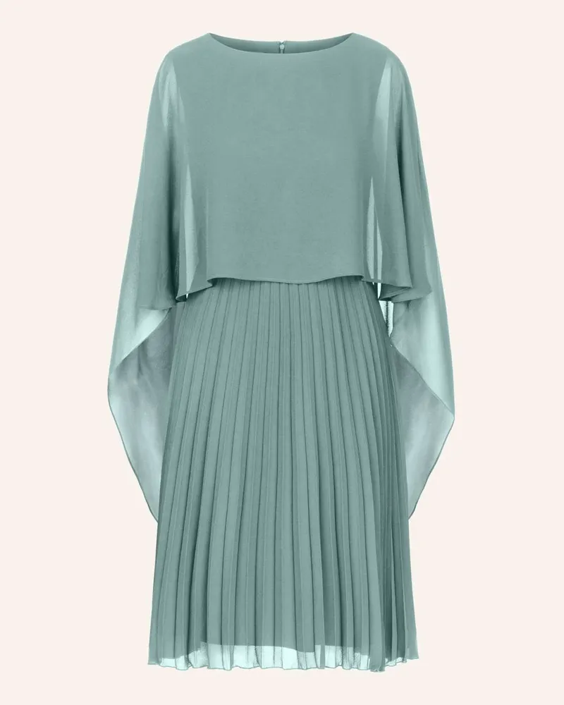 Apart Cocktailkleid mit Chiffoncape Gruen