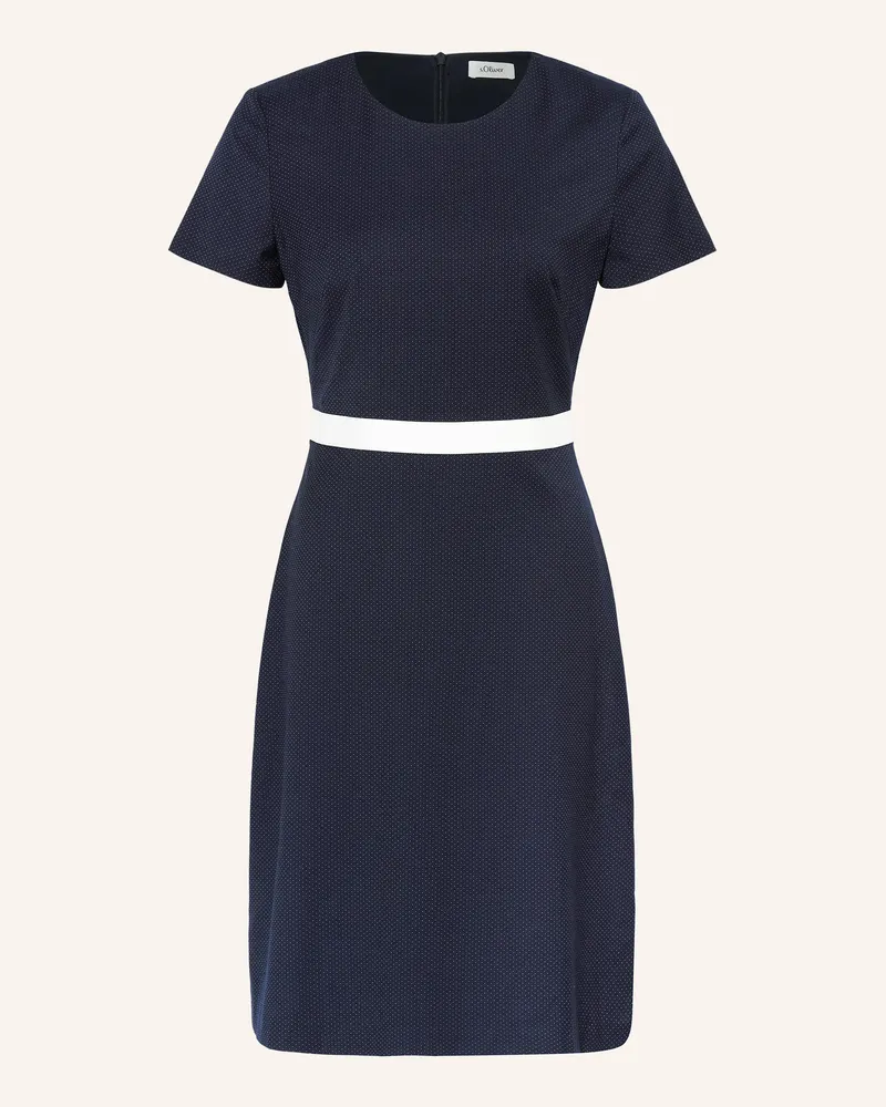 S.Oliver Etuikleid blau Dunkelblau