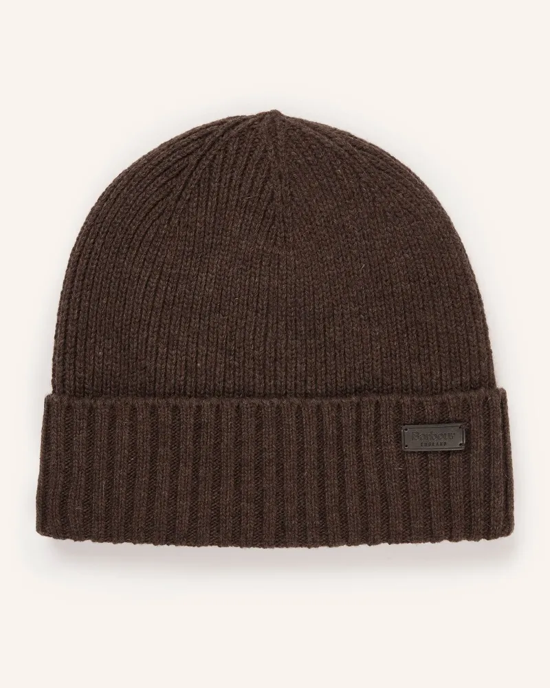 Barbour Mütze CARLTON Braun