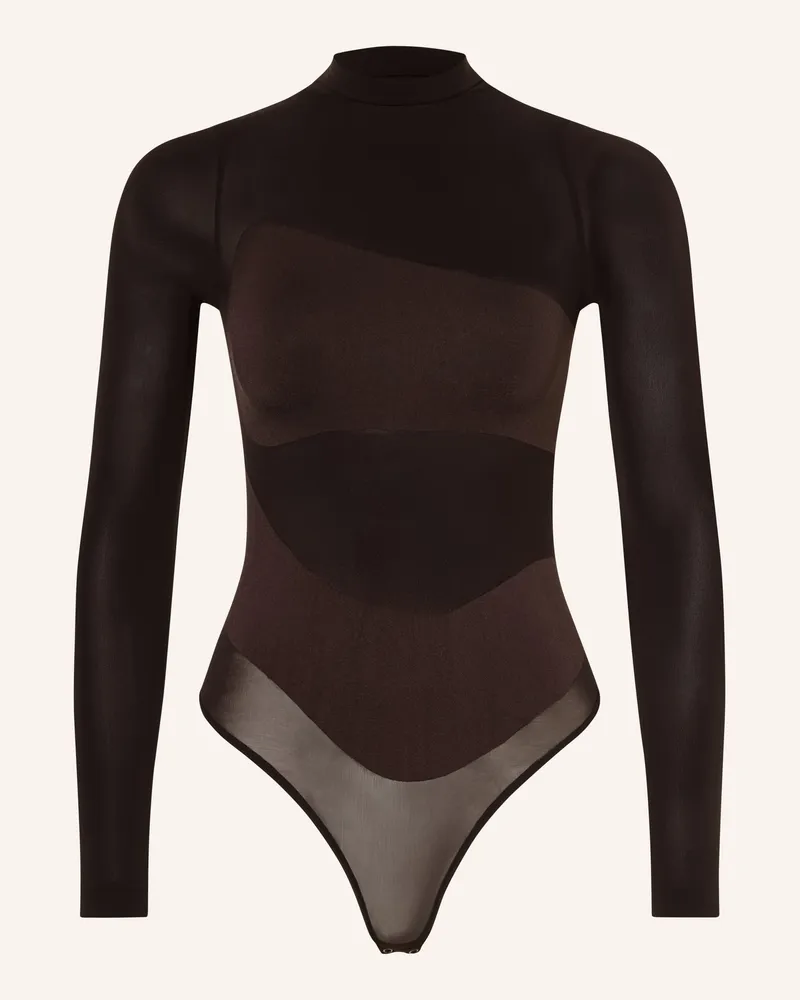 Wolford String-Body Shade braun Dunkelbraun