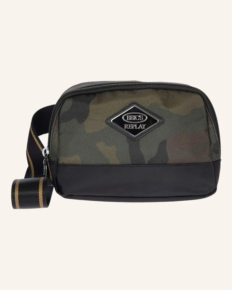 Bric's Gürteltasche Replay gruen Khaki