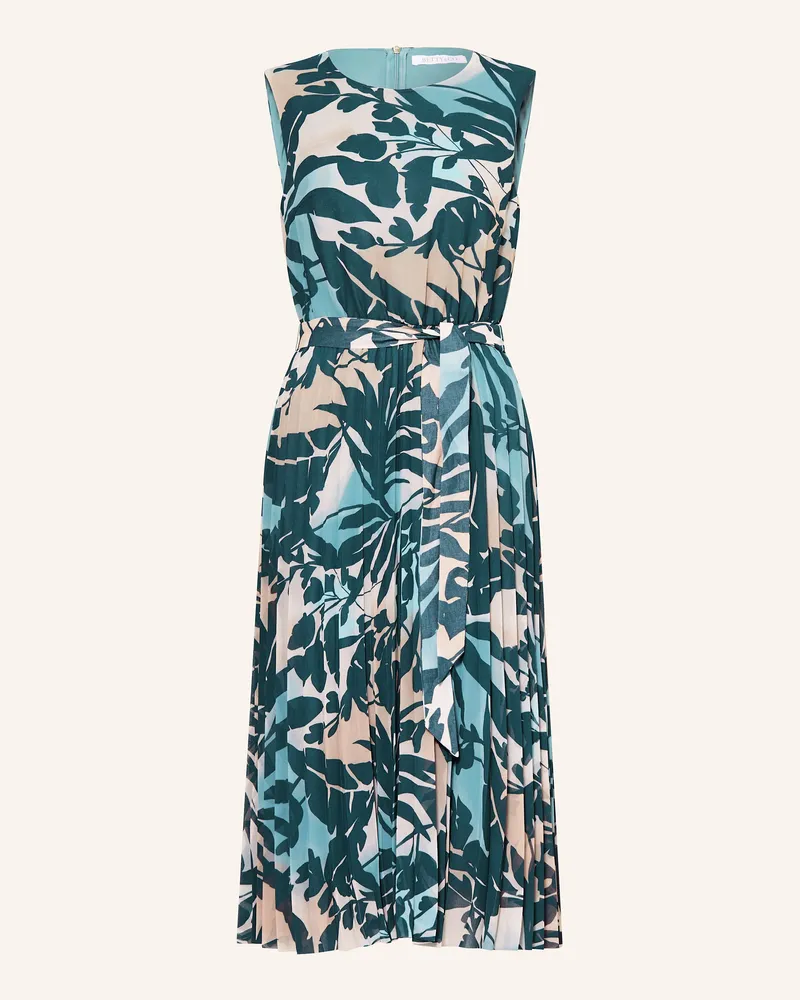 Betty Barclay Kleid mit Plissees Petrol