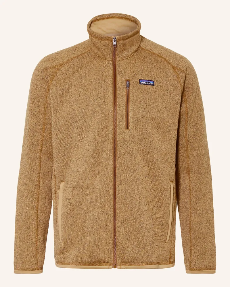 Patagonia Strick-Fleecejacke Better Sweater™ braun Cognac