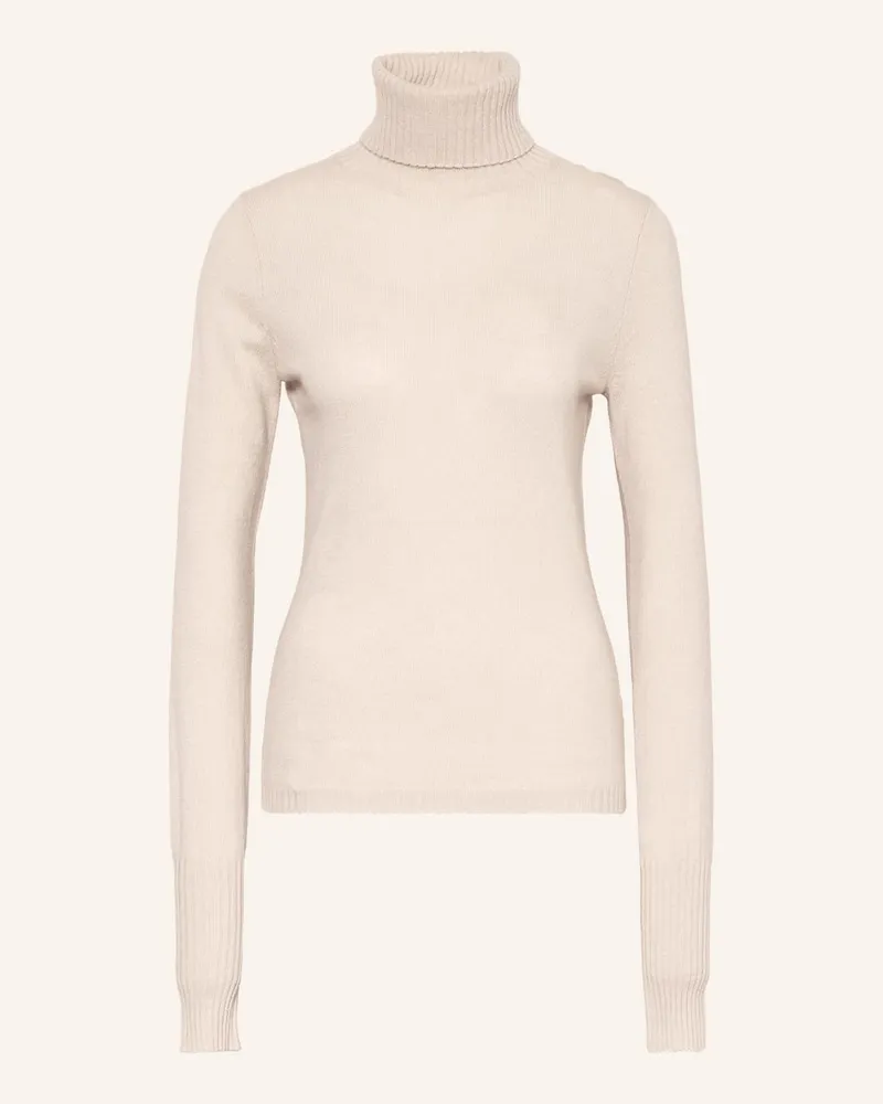 FTC Cashmere Rollkragenpullover aus Cashmere Beige