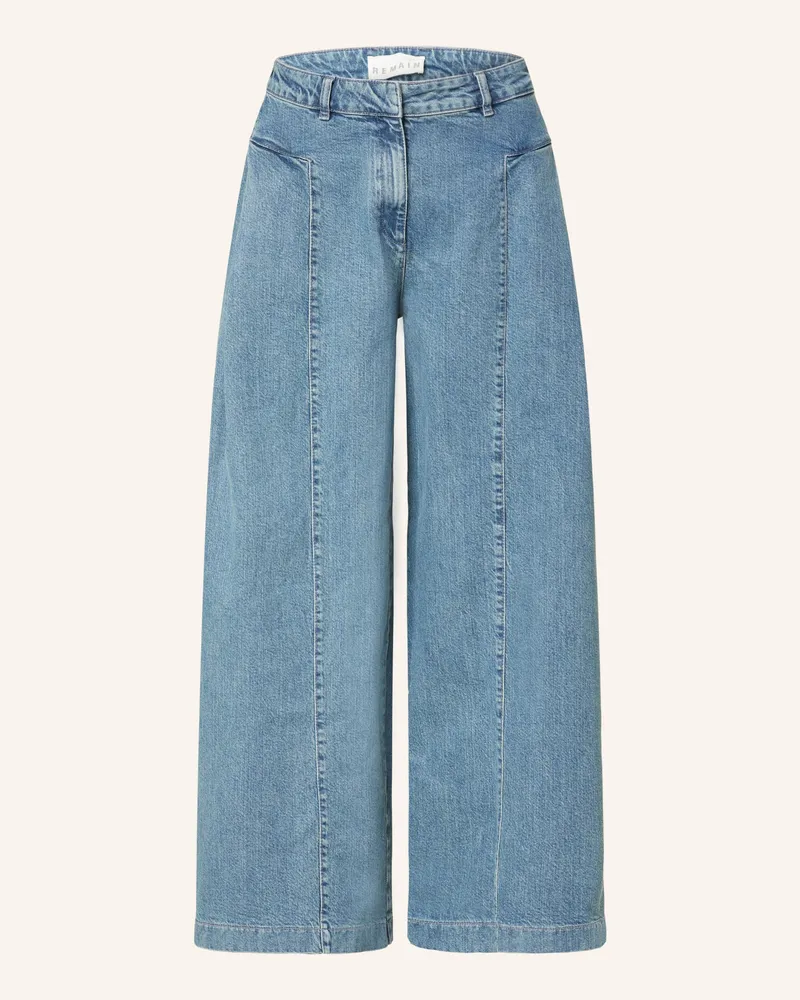 REMAIN Flared Jeans blau Blau