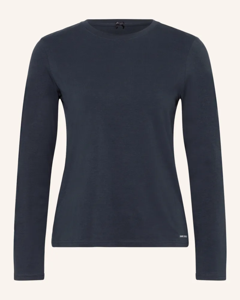 Short Stories Schlafshirt blau Dunkelblau