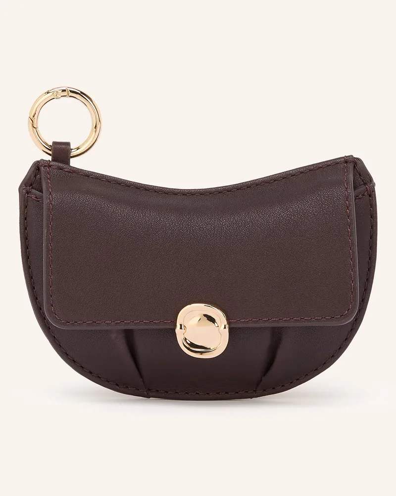 Claudie Pierlot Geldbörse rot Dunkelbraun